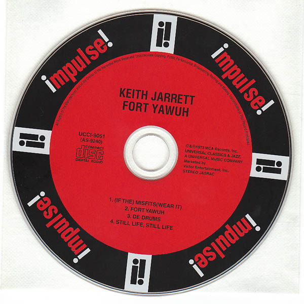 CD, Jarrett, Keith - Fort Yawuh